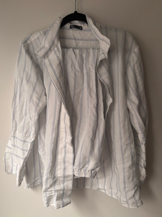 Zara Other - Zara PJ Set with Blue Pinstripes